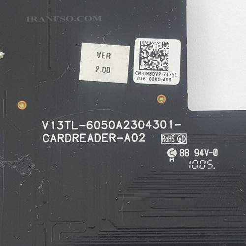 برد رم ریدر لپ تاپ دل Vostro V13-6050A2304301