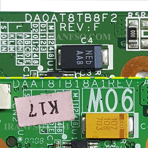 برد پاور لپ تاپ اچ پی Pavilion DV6000_DAAT8APB200