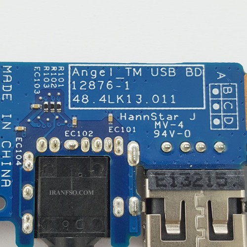 برد یو اس بی و هدفون لپ تاپ ایسر Aspire V5-122P_48-4LK3-011