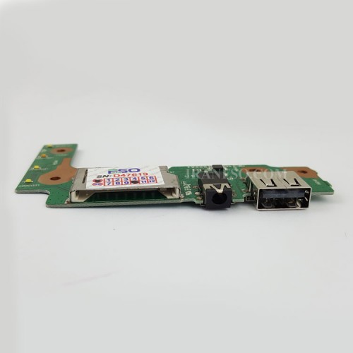 برد یو اس بی و هدفون و رم ریدر لپ تاپ ایسوس X556UJ
