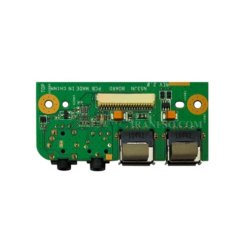 برد یو اس بی و هدفون لپ تاپ ایسوس N53JN Rev2.0