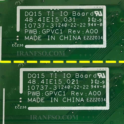 برد یو اس بی لپ تاپ دل N5110-Vostro 3550_USB3_DQ15 TI 48-4IE15-031_48-4IE15-021 برای Geforce