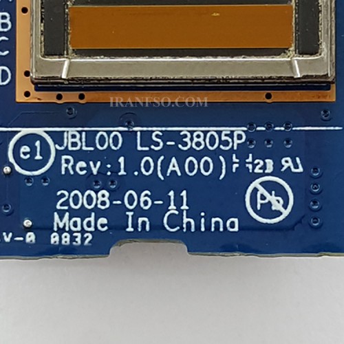 برد فینگر پرینت لپ تاپ دل Latitude E6400_LS-3805P