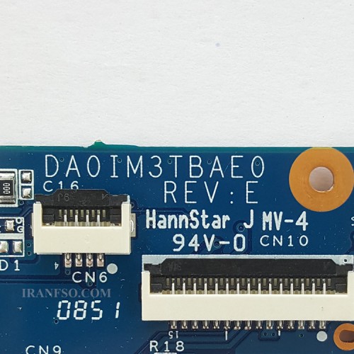 برد کانکتور ساب لپ تاپ دل Studio XPS 1340_DA0IM3TBAE0
