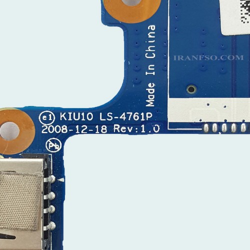 برد رم ریدر و یو اس بی لپ تاپ دل Inspiron Mini 1010-1011_LS-4761P