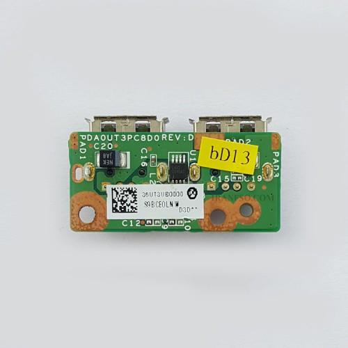 برد یو اس بی لپ تاپ اچ پی Pavilion DV6-1000_DV7-2000_DA0UT3PC8D0