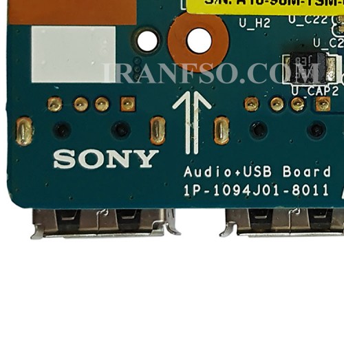 برد صدا و یو اس بی لپ تاپ سونی VGN-NW_1P-1094J01-8011