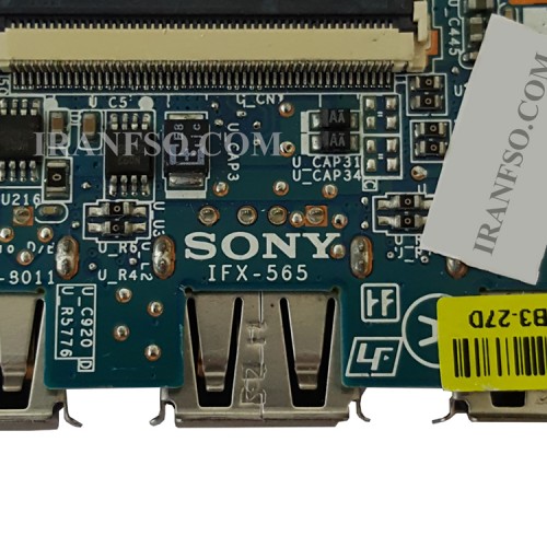 برد یو اس بی و هدفون لپ تاپ سونی VPC-EA-EB_IFX-565