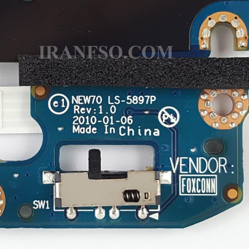 برد سوئیچ لپ تاپ ایسر TravelMate 5742-5740_LS-5897P