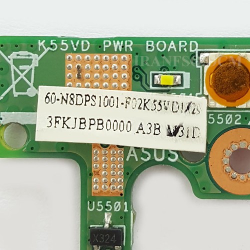 برد سوئیچ لپ تاپ ایسوس K55VD_3FKJBPB0000