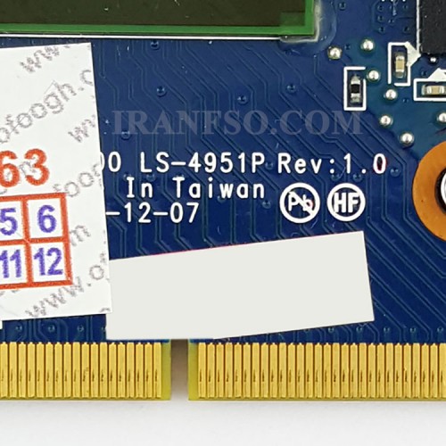 برد گرافیک لپ تاپ اچ پی EliteBook 8540_LS-4951P