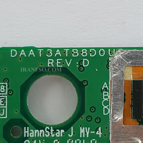 برد فینگر پرینت لپ تاپ اچ پی Pavilion DV6000_DAAT3ATB8D0