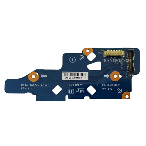 برد سوئیچ لپ تاپ سونی VGN-FZ_1P-1076100-8010