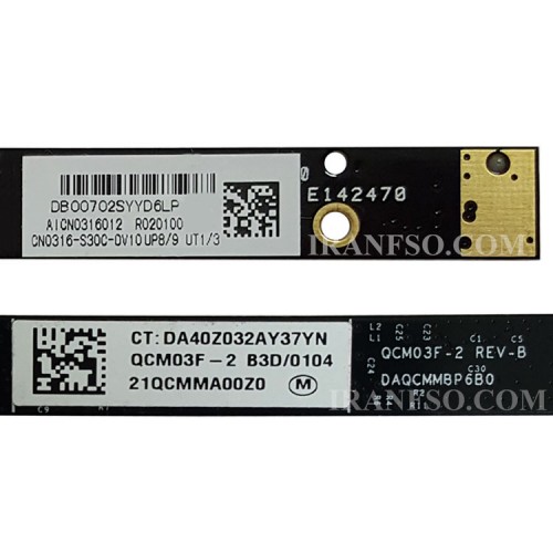 وب کم لپ تاپ اچ پی Pavilion DV6-1000_21QCMMA00Z0_CN0316-S30C-0V10