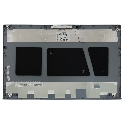 قاب پشت ال سی دی لپ تاپ ایسر Aspire V3-571 نقره ای-بدون کاور لولا