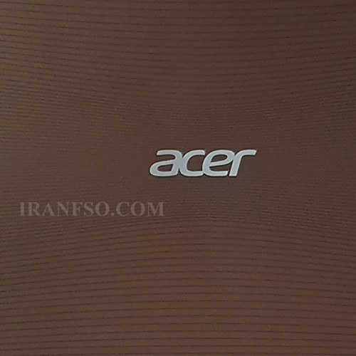 قاب پشت ال سی دی لپ تاپ ایسر Aspire 5750-5755 قهوه ای-طرح دار ریفر خط و خش دار