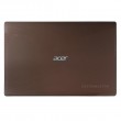 قاب پشت ال سی دی لپ تاپ ایسر Aspire 5750-5755 قهوه ای-طرح دار ریفر خط و خش دار