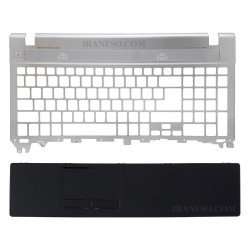 قاب کنار کیبرد لپ تاپ ایسر Aspire V3-571 نقره ای