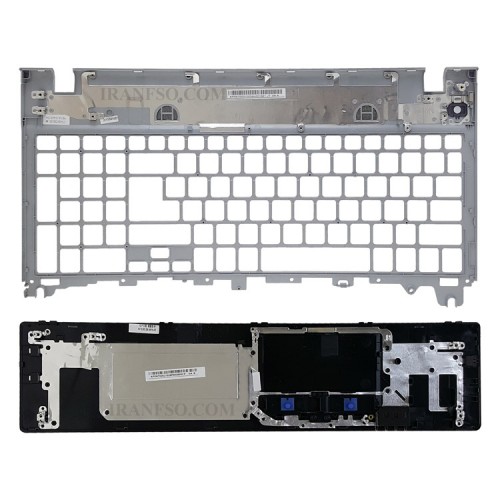 قاب کنار کیبرد لپ تاپ ایسر Aspire V3-571 نقره ای