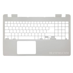 قاب کنار کیبرد لپ تاپ ایسر Aspire E5-511_E5-521_E5-531_E5-571 سفید-اینتر بزرگ
