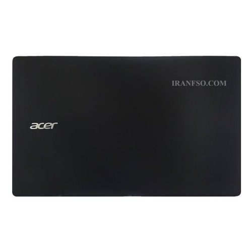 قاب پشت ال سی دی لپ تاپ ایسر Aspire E5-511_E5-521_E5-571 مشکی-خط و خش دار بدون کاور لولا