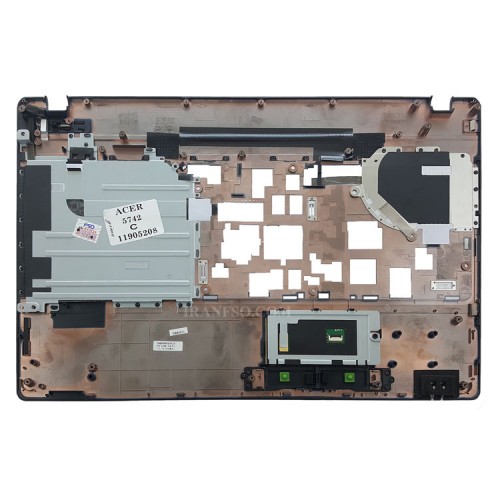 قاب کنار کیبرد لپ تاپ ایسر TravelMate 5742 طوسی-رم ریدر راست خط و خش دار