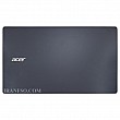 قاب پشت ال سی دی لپ تاپ ایسر Aspire V5-552_V5-572G مشکی-خط و خش دار بدون کاور لولا