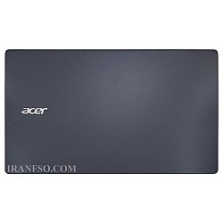 قاب پشت ال سی دی لپ تاپ ایسر Aspire V5-552_V5-572G مشکی-خط و خش دار بدون کاور لولا