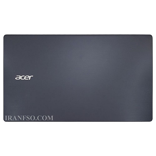 قاب پشت ال سی دی لپ تاپ ایسر Aspire V5-552_V5-572G مشکی-خط و خش دار بدون کاور لولا