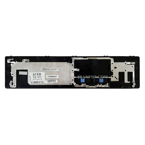 قاب کنار کیبرد لپ تاپ ایسر Aspire V3-571 مشکی-قسمت پایین