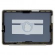 قاب پشت ال سی دی لپ تاپ اپل MacBook A1342-13Inch_806-0426 نقره ای