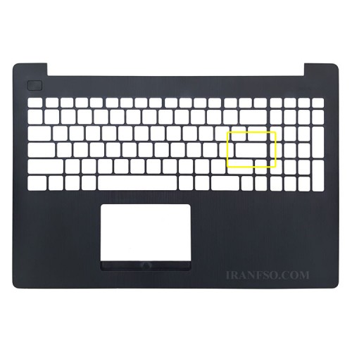 قاب کنار کیبرد لپ تاپ ایسوس X553 مشکی-اینتر کوچک