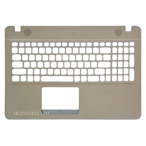 قاب کنار کیبرد لپ تاپ ایسوس Vivobook X541 بژ-اینتر کوچک با جای اسپیکر