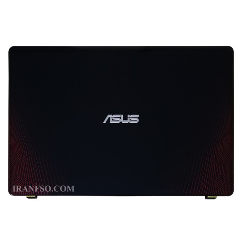 قاب پشت ال سی دی لپ تاپ ایسوس X550 Intel مشکی-قرمز طرح دار