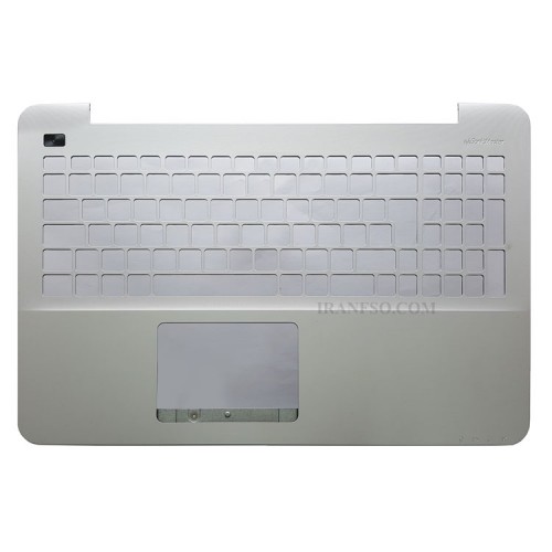 قاب کنار کیبرد لپ تاپ ایسوس K556-X556 نقره ای-اینتربزرگ