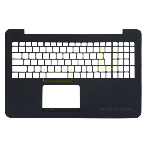 قاب کنار کیبرد لپ تاپ ایسوس X555 مشکی-اینتربزرگ Space کوچک