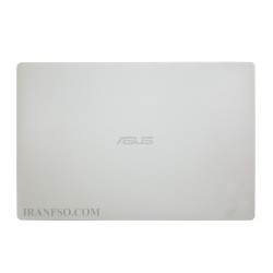 قاب پشت ال سی دی لپ تاپ ایسوس X551 سفید-غیر تاچ ضدخش-کاور لولا شکسته