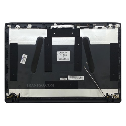 قاب پشت ال سی دی لپ تاپ ایسوس ROG Strix GL553 مشکی-طرح دار