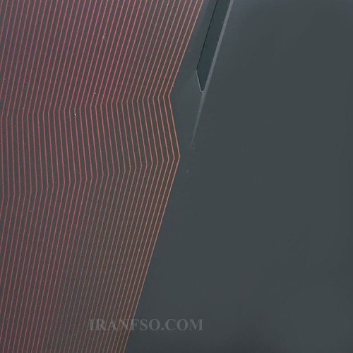 قاب پشت ال سی دی لپ تاپ ایسوس ROG Strix GL553 مشکی-طرح دار