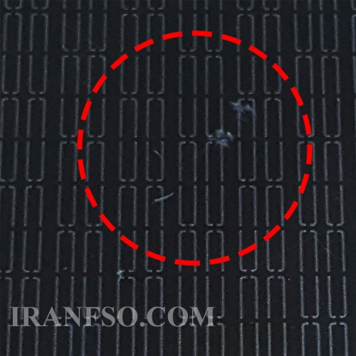 قاب پشت ال سی دی لپ تاپ ایسوس K53S مشکی دست دوم