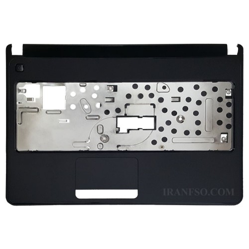 قاب کنار کیبرد لپ تاپ دل Inspiron N4020-N4030 مشکی-خط و خش دار