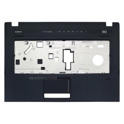 قاب کنار کیبرد لپ تاپ دل Vostro V3500 مشکی-با فینگرپرینت خط و خش دار