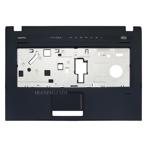 قاب کنار کیبرد لپ تاپ دل Vostro V3500 مشکی-با فینگرپرینت خط و خش دار