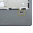 قاب کنار کیبرد لپ تاپ دل Studio 1535-1536-1537 نقره ای-با فینگر پرینت طرح دار