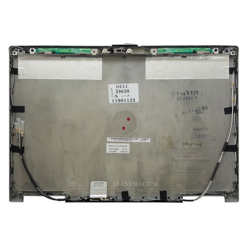 قاب پشت ال سی دی لپ تاپ دل Latitude D630 نقره ای