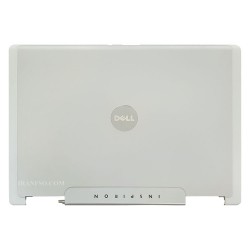 قاب پشت ال سی دی لپ تاپ دل Vostro 1000_Inspiron 6400-1501-1505 نقره ای-خط و خش دار