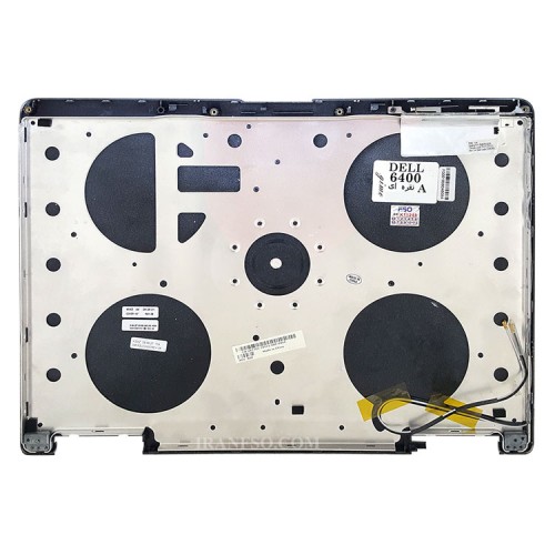 قاب پشت ال سی دی لپ تاپ دل Vostro 1000_Inspiron 6400-1501-1505 نقره ای-خط و خش دار