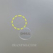 قاب پشت ال سی دی لپ تاپ دل Vostro 1000_Inspiron 6400-1501-1505 نقره ای-خط و خش دار