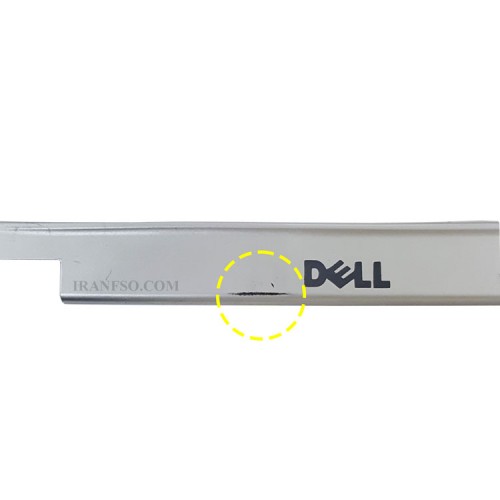 قاب جلو ال سی دی لپ تاپ دل Vostro 1000_Inspiron 6400-1501-1505 نقره ای خط و خش دار