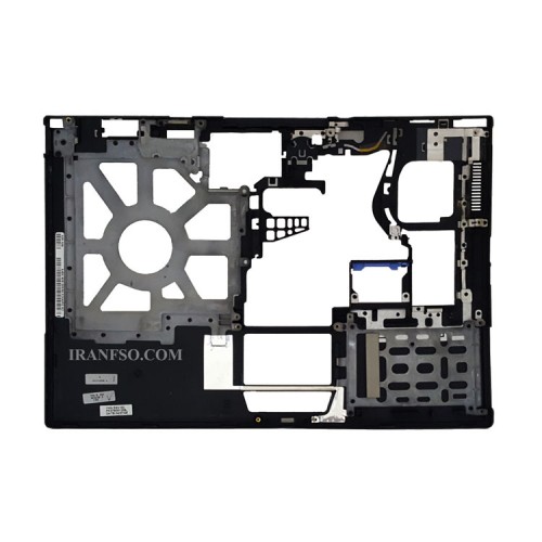 قاب کنار کیبرد لپ تاپ دل Latitude D620-D630 مشکی-نقره ای دست دوم